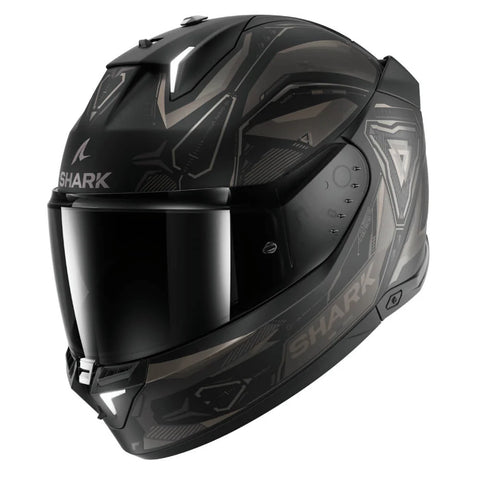 CASQUE SHARK SKWAL I3 LINIK NOIR MAT / ANTHRACITE HE0823E-KAA