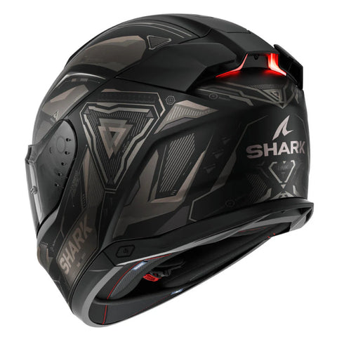 CASQUE SHARK SKWAL I3 LINIK NOIR MAT / ANTHRACITE HE0823E-KAA
