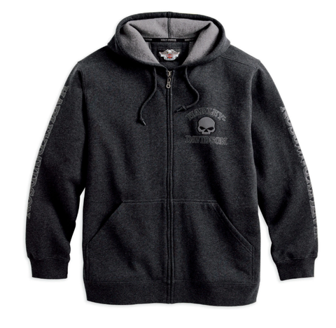 Sweat-shirt à capuche Willie G Skull pour homme Harley-Davidson® authentique 99107-18VM 