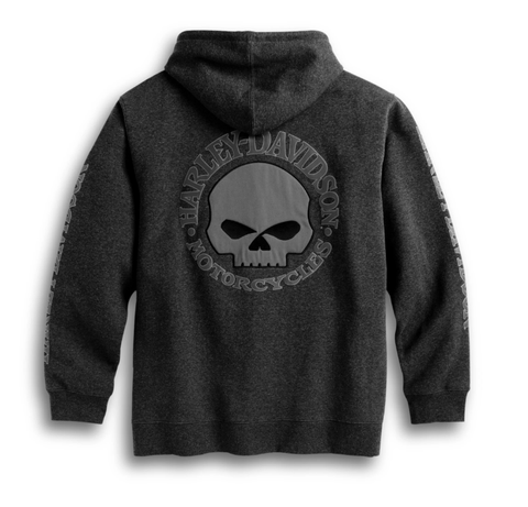 Sweat-shirt à capuche Willie G Skull pour homme Harley-Davidson® authentique 99107-18VM 