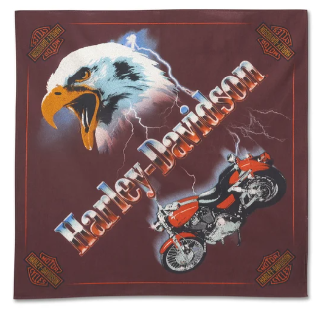 Bandana authentique HD Eagle Rider - Sassafras 97622-25VX 