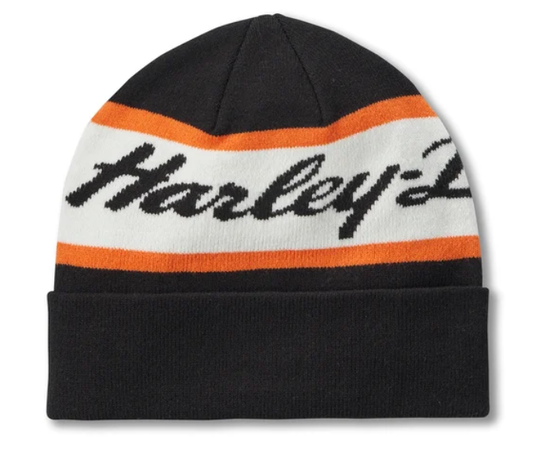 Bonnet authentique HD Script - Harley Black 97630-25VM 