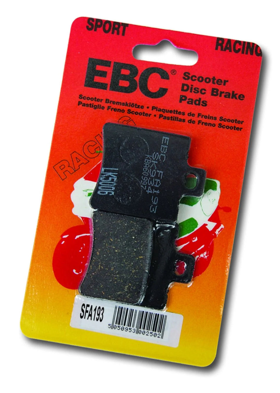 EBC Organic Front Brake Pads SFA306