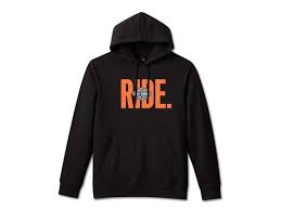 96823-26VM Harley-Davidson Hoodie-knit,ride,black