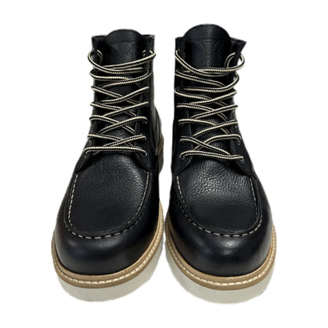 West Coast Choppers Rigid Boots Tumbled Black