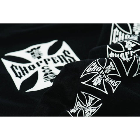West Coast Choppers OG Cross Long Sleeve T-Shirt Black
