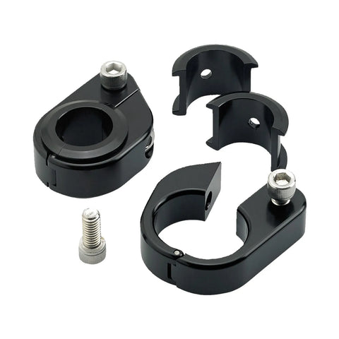 Biltwell Straight O/S Speed Clamps Black