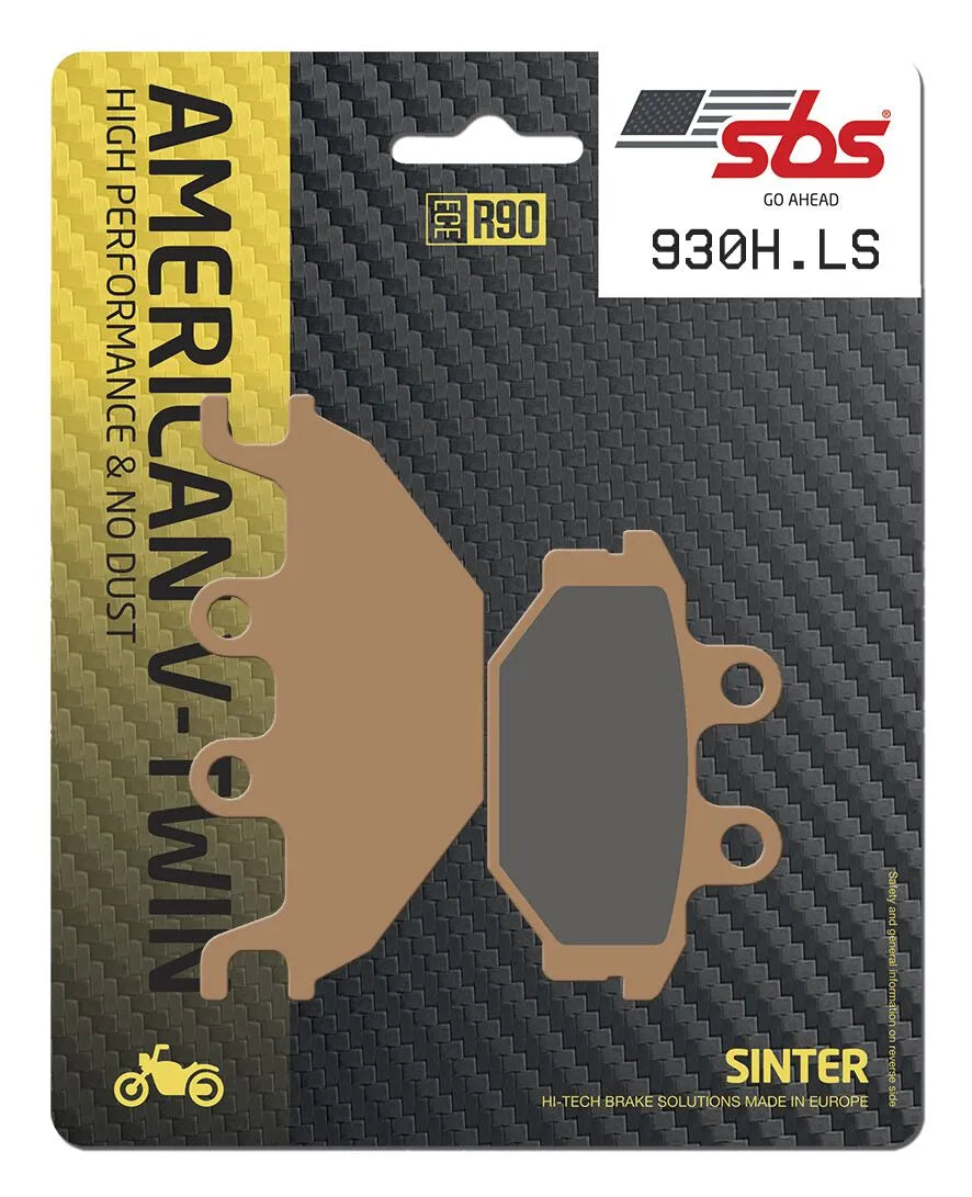 SBS Sintered Metal Rear Brake Pads Indian Scout 69 ABS / Scout 60 ABS 930H.LS
