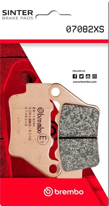 Brembo Sintered Metal Rear Brake Pads 07082XS