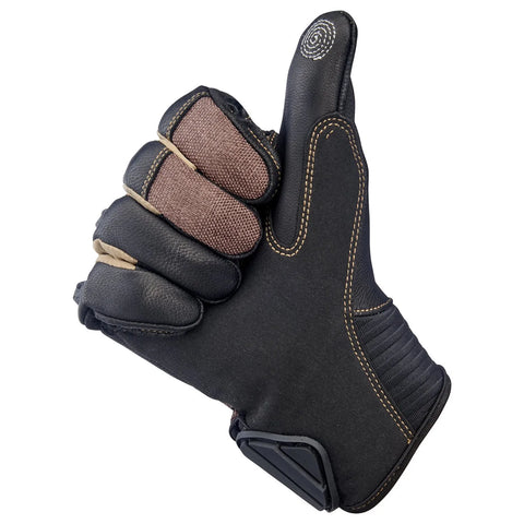 Biltwell Bridgeport Gloves Chocolate/Black