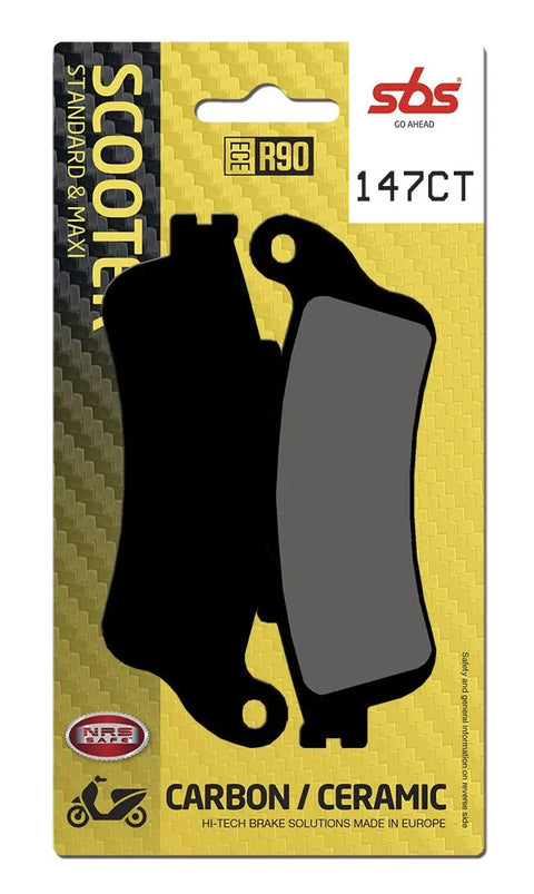 SBS Organic Front Brake Pads Honda FES 125 / FES 150 147CT