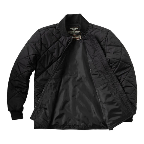 West Coast Choppers Iron Quilted Jacket Black