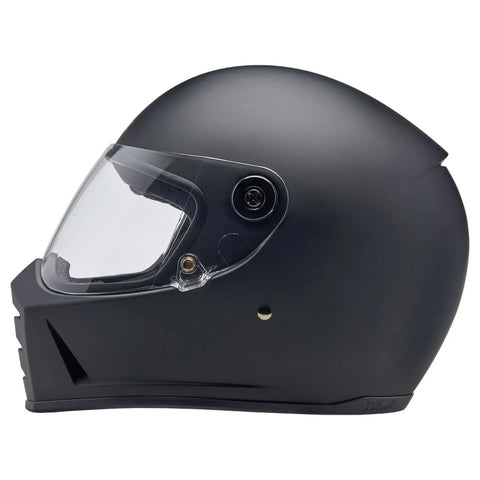 Biltwell Lane Splitter Helmet Flat Black