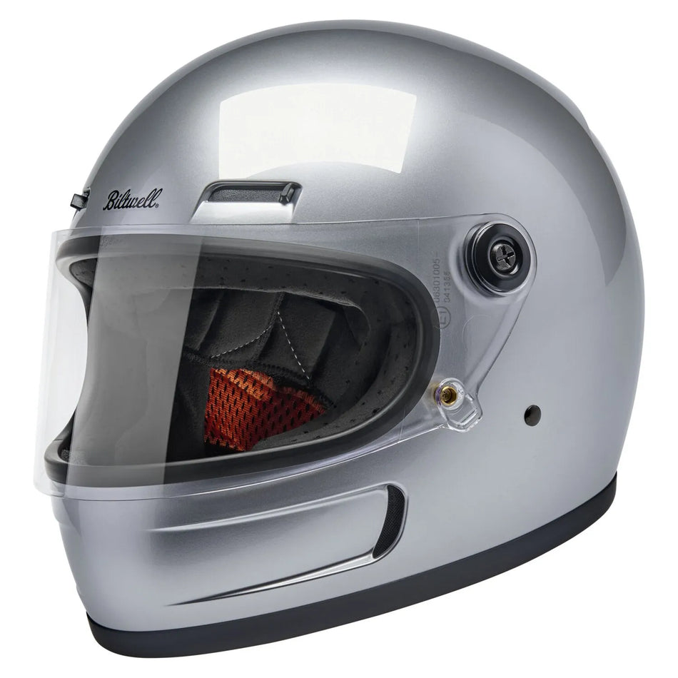Biltwell Gringo SV Helmet Gloss Silver