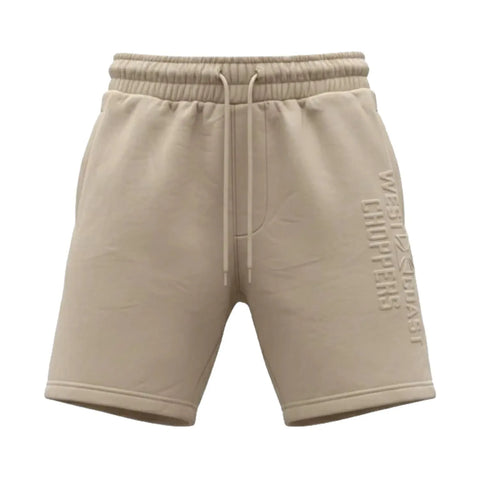 West Coast Choppers Embossed Shorts Stone
