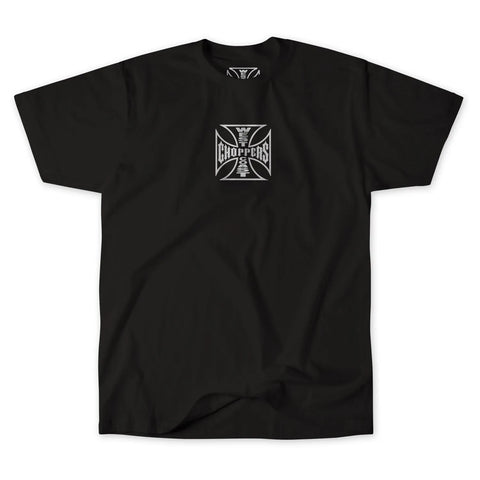 West Coast Choppers Parts T-Shirt Black/White