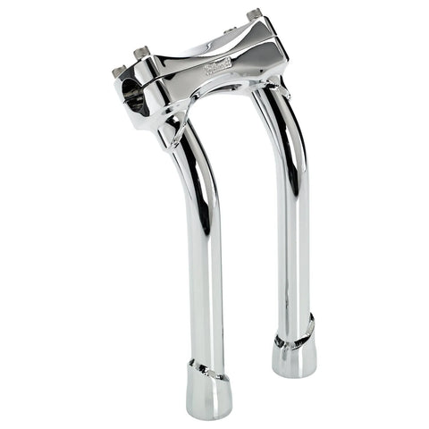 Biltwell Murdock Pullback Risers 10" Chrome