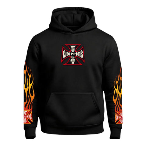 West Coast Choppers Smack Dab Hoodie Black