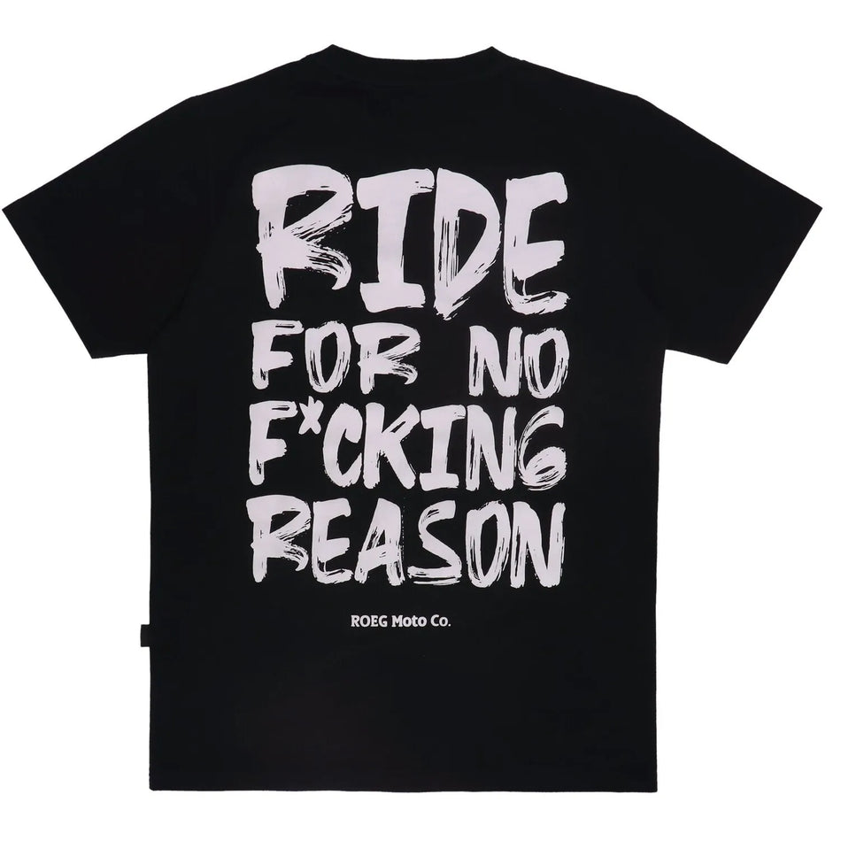 ROEG Kane Plain T-Shirt Black