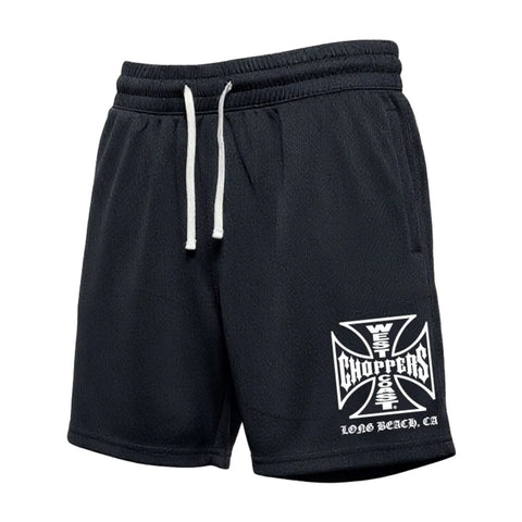 West Coast Choppers OG Mesh Shorts Black