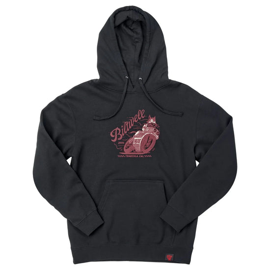 Biltwell Fast Cat Hoodie Black