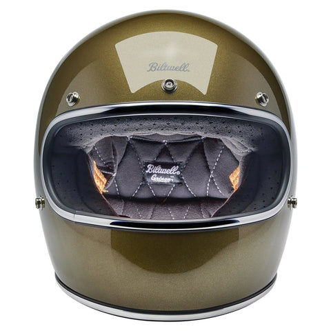 Biltwell Gringo Helmet Ugly Gold Metallic