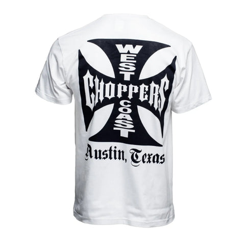 West Coast Choppers OG Classic Cross ATX T-Shirt White