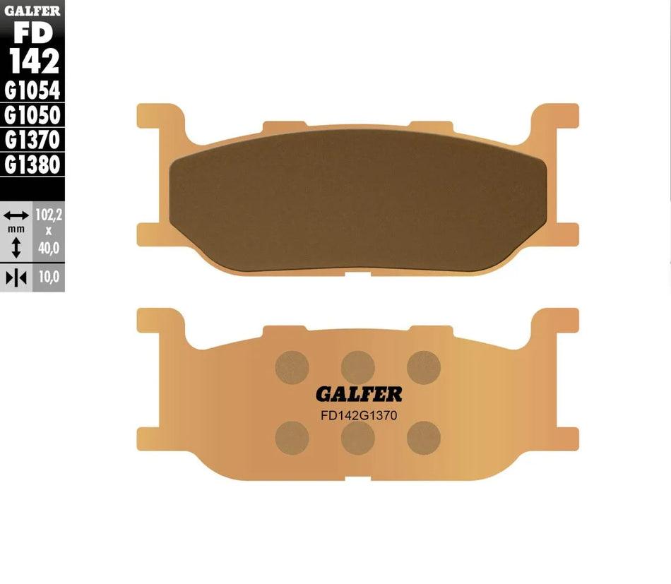 Galfer Sintered Metal Front Brake Pads FD142G1370