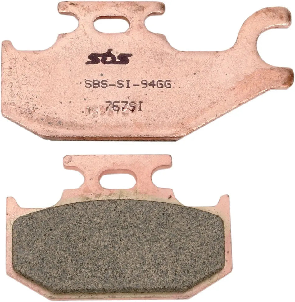 SBS Sintered Metal Front & Rear Brake Pads 767SI