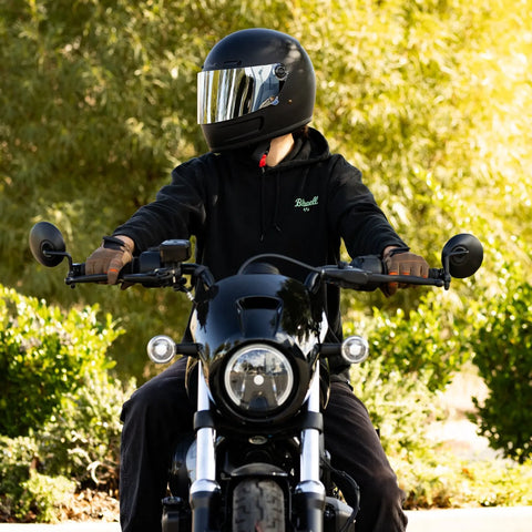 Biltwell Gringo / S / SV 22.06 Shield Chrome Mirror