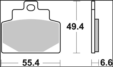Brembo Ceramic Front Brake Pads 07108