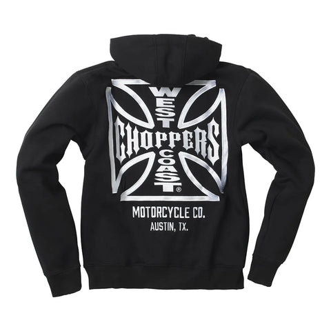 West Coast Choppers OG ATX Zip Hoodie Black