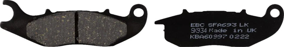 EBC Organic Front Brake Pads SFA693