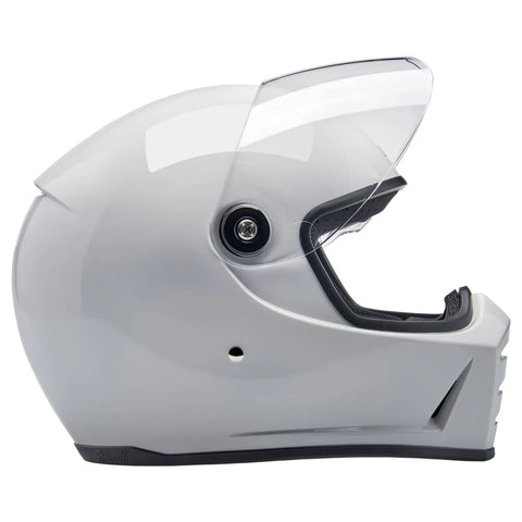 Biltwell Lane Splitter Helmet Gloss White