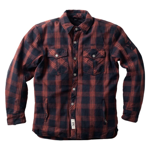 West Coast Choppers Austin Kevlar Riding Shirt Red/Black