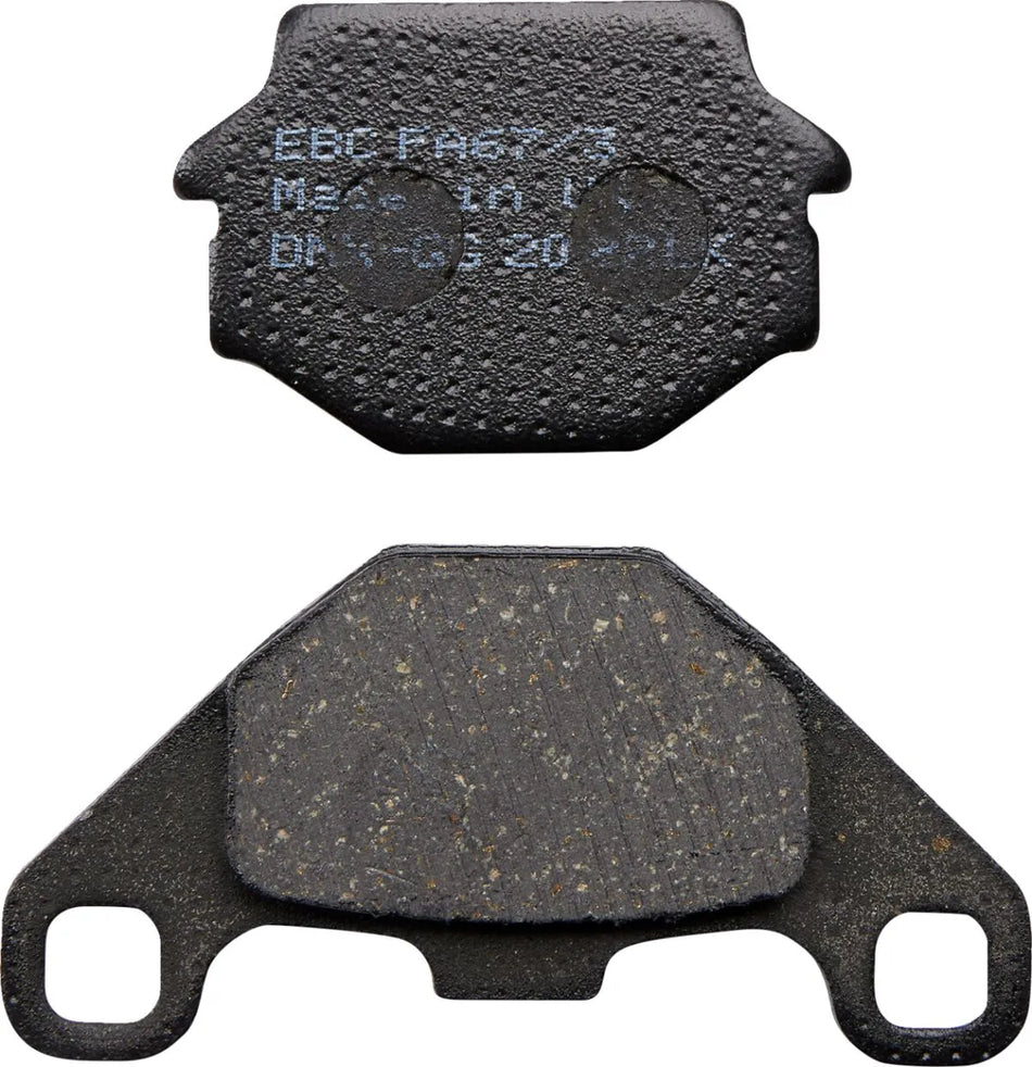 EBC Ceramic Rear Brake Pads FA067/3
