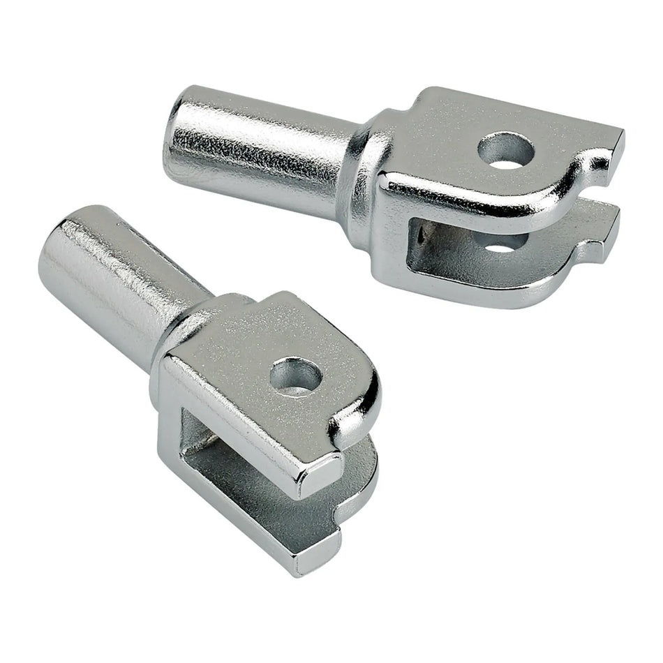 Biltwell Foot Peg Clevis Rider, Chrome