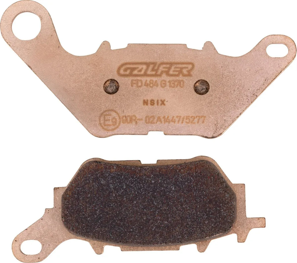 Galfer Ceramic Rear Brake Pads FD484G1370
