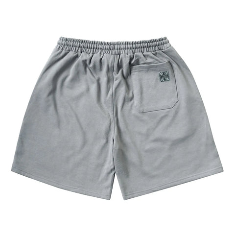West Coast Choppers Iron Oversized Shorts Grey