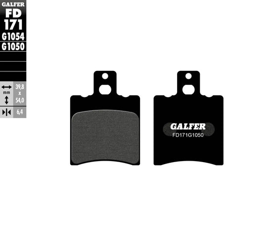 Galfer Organic Front & Rear Brake Pads FD171G1050