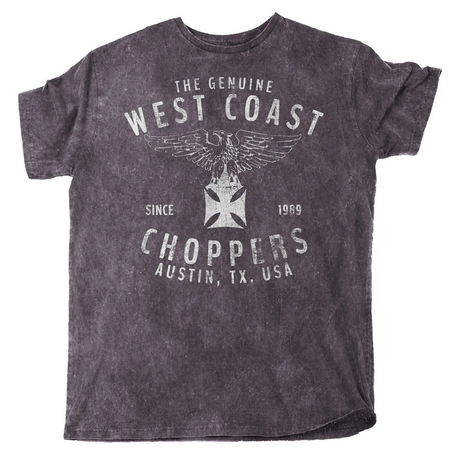 West Coast Choppers Eagle T-Shirt Black