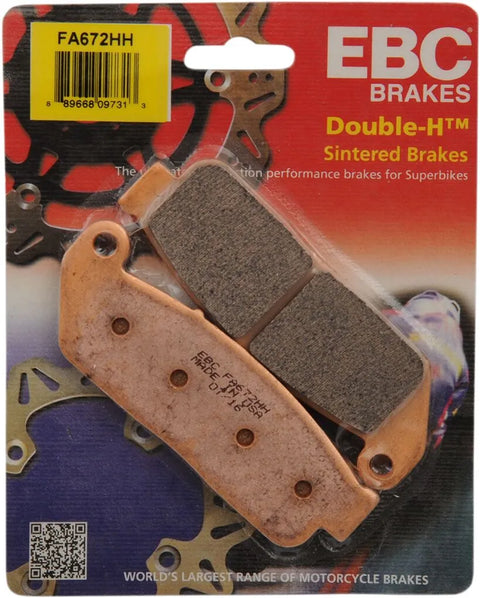 EBC Sintered Metal Front Brake Pads Indian Scout 69 ABS / Scout 60 ABS FA672HH
