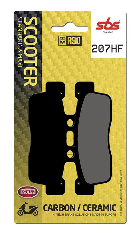 SBS Organic Brake Pads Yamaha XC 125 C / XC 125 X 207HF