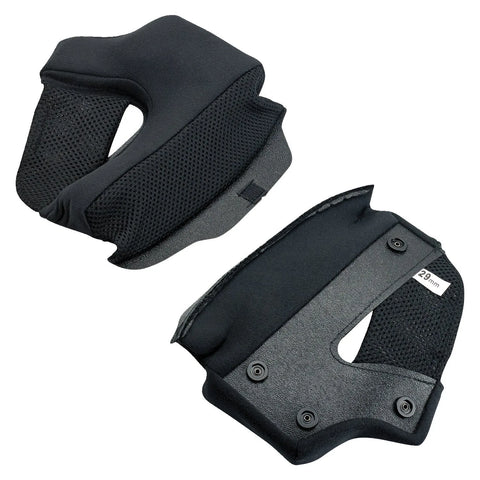 Biltwell Lane Splitter Cheek Pad Set - 19mm