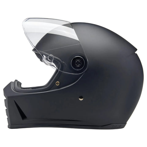 Biltwell Lane Splitter Helmet Flat Black