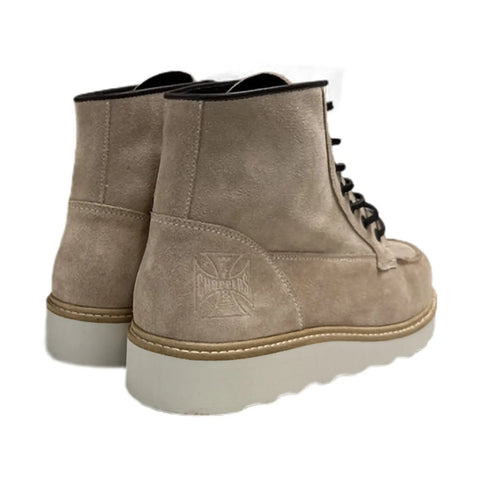 West Coast Choppers Rigid Boots Sand