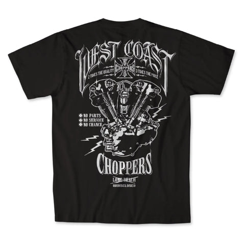 West Coast Choppers Undisclosed T-Shirt Black