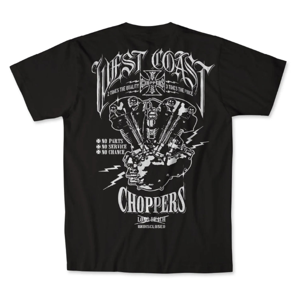 West Coast Choppers Undisclosed T-Shirt Black
