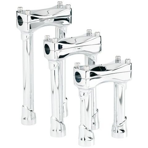 Biltwell Murdock Risers 6" Chrome