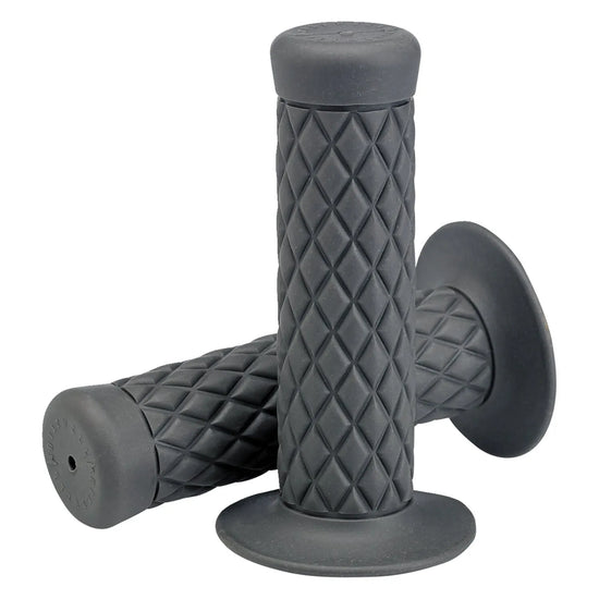Biltwell 7/8" TPV Grips Thruster Gray